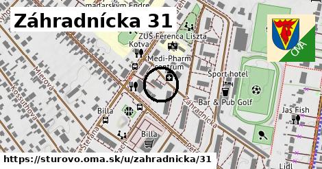 Záhradnícka 31, Štúrovo