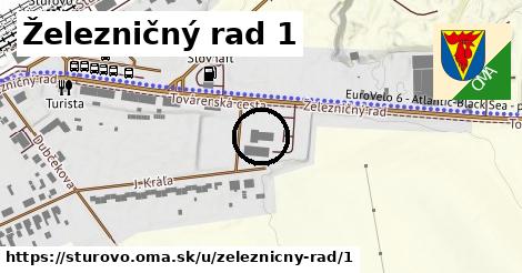 Železničný rad 1, Štúrovo