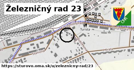 Železničný rad 23, Štúrovo