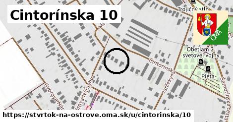 Cintorínska 10, Štvrtok na Ostrove