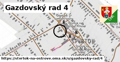 Gazdovský rad 4, Štvrtok na Ostrove