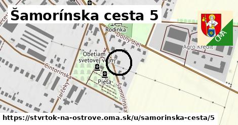 Šamorínska cesta 5, Štvrtok na Ostrove
