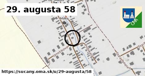 29. augusta 58, Sučany