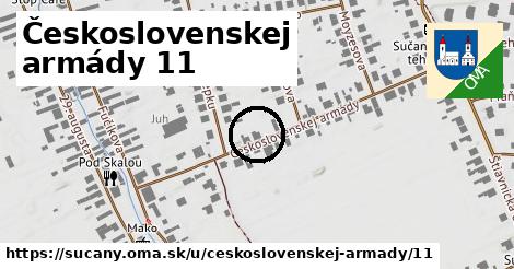 Československej armády 11, Sučany