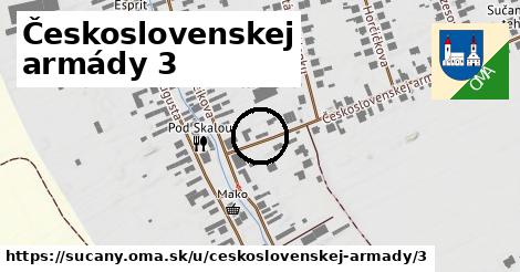 Československej armády 3, Sučany
