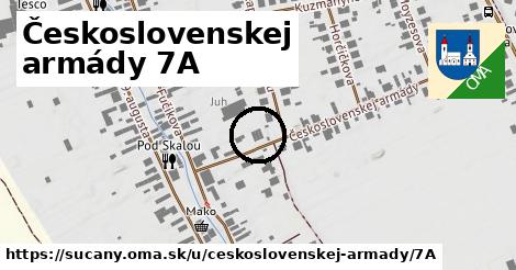 Československej armády 7A, Sučany