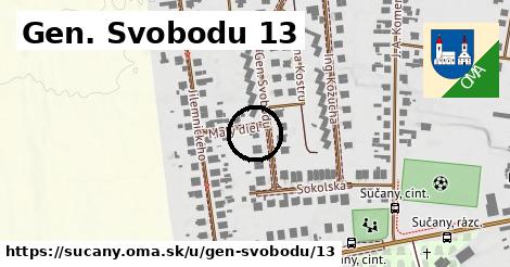 Gen. Svobodu 13, Sučany