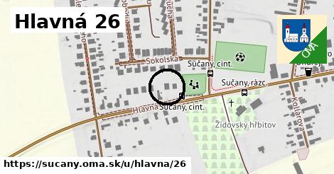 Hlavná 26, Sučany