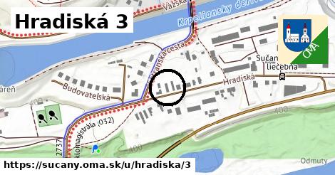 Hradiská 3, Sučany