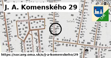 J. A. Komenského 29, Sučany