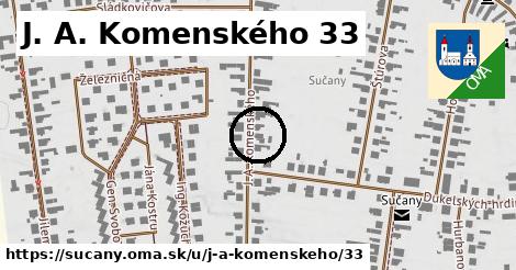 J. A. Komenského 33, Sučany