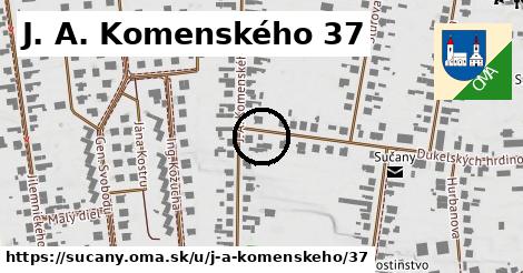 J. A. Komenského 37, Sučany