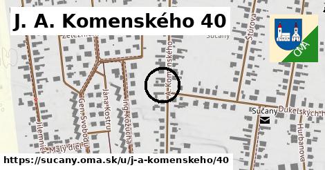 J. A. Komenského 40, Sučany