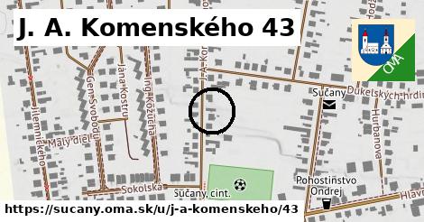 J. A. Komenského 43, Sučany