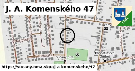 J. A. Komenského 47, Sučany