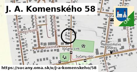 J. A. Komenského 58, Sučany