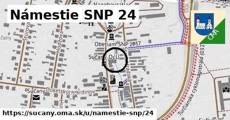 Námestie SNP 24, Sučany