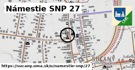 Námestie SNP 27, Sučany