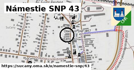 Námestie SNP 43, Sučany