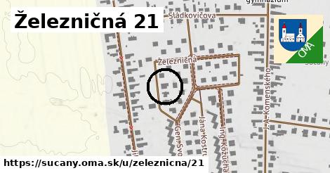 Železničná 21, Sučany