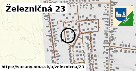 Železničná 23, Sučany