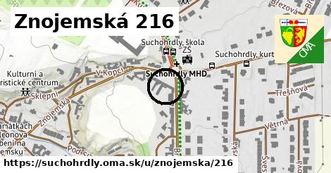 Znojemská 216, Suchohrdly