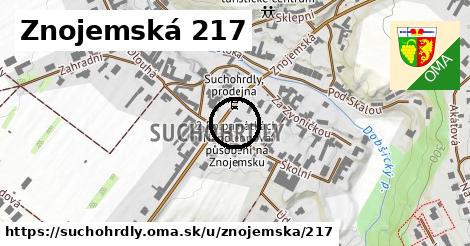 Znojemská 217, Suchohrdly