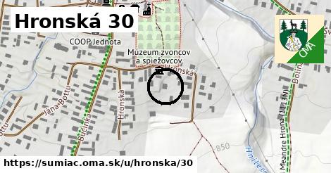 Hronská 30, Šumiac