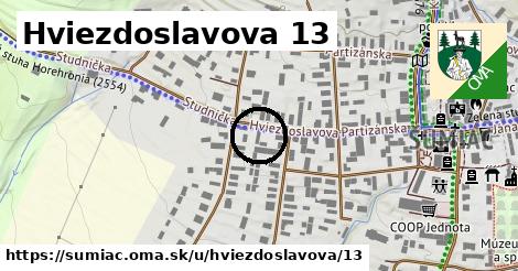 Hviezdoslavova 13, Šumiac