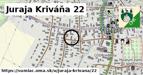 Juraja Kriváňa 22, Šumiac