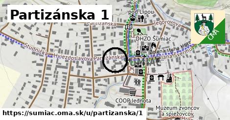 Partizánska 1, Šumiac