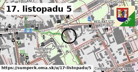 17. listopadu 5, Šumperk