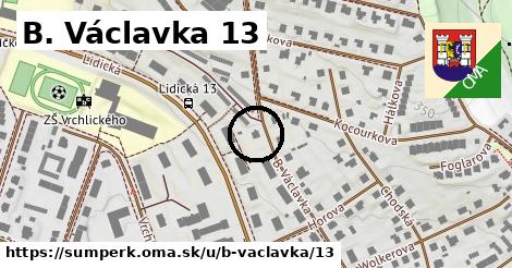 B. Václavka 13, Šumperk