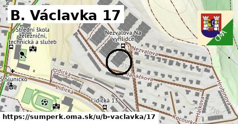 B. Václavka 17, Šumperk