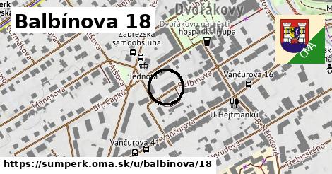 Balbínova 18, Šumperk