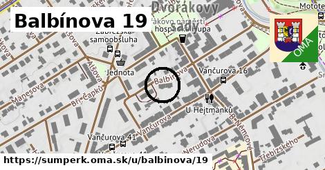 Balbínova 19, Šumperk