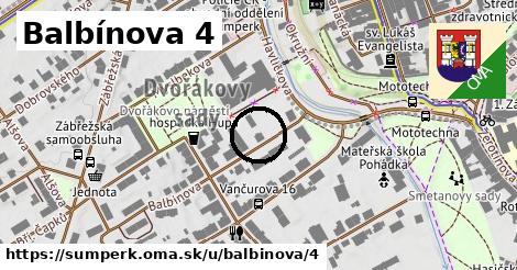 Balbínova 4, Šumperk