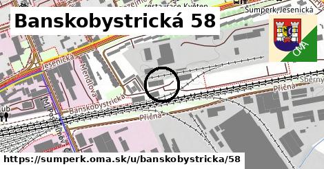 Banskobystrická 58, Šumperk