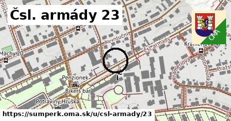 Čsl. armády 23, Šumperk