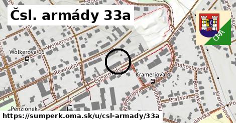 Čsl. armády 33a, Šumperk