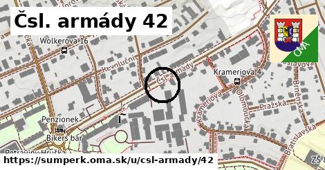 Čsl. armády 42, Šumperk