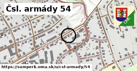 Čsl. armády 54, Šumperk