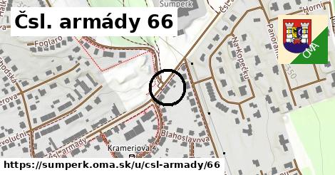 Čsl. armády 66, Šumperk