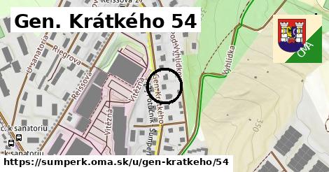 Gen. Krátkého 54, Šumperk