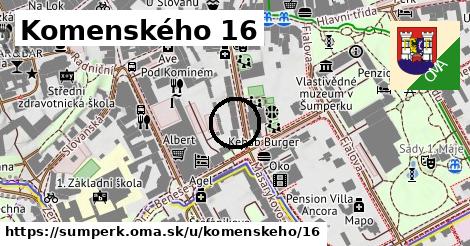 Komenského 16, Šumperk