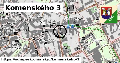 Komenského 3, Šumperk