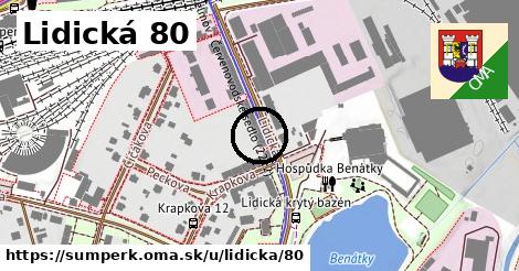 Lidická 80, Šumperk