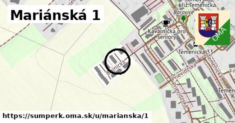 Mariánská 1, Šumperk