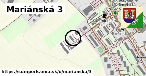 Mariánská 3, Šumperk