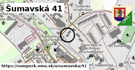 Šumavská 41, Šumperk